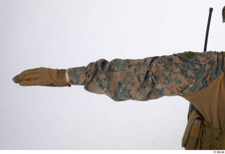 Photos Casey Schneider A pose in Uniform Marpat WDL arm…